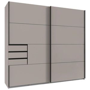MID.YOU SKRIŇA S POSUVNÝMI DVERAMI, béžová, sivobéžová, 225/210/64 cm vyobraziť