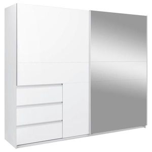 P & B SKRIŇA S POSUVNÝMI DVERAMI, biela, 250/210/61, 5 cm vyobraziť