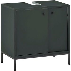 Xora SKRINKA POD UMÝVADLO, tmavozelená, tmavozelená, 60/62/32 cm vyobraziť