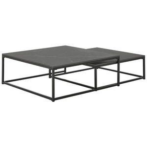 Livetastic SADA KONFERENČNÝCH STOLÍKOV, čierna, kov, keramika, 75/65/27/22/75/65 cm vyobraziť