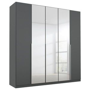 Rauch Möbel SKRIŇA S OTOČNÝMI DVERAMI, sivá, strieborná, 226/229/54 cm vyobraziť