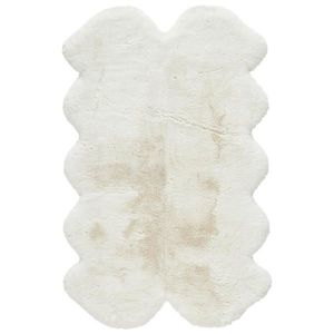 Novel UMELÁ KOŽUŠINA, 110/180 cm, biela vyobraziť