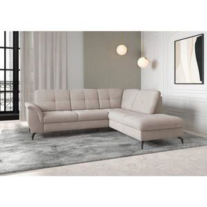 Sit & More ROHOVÁ SEDAČKA, textil, sivobéžová vyobraziť