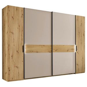 Carryhome KOMBINOVANÁ SKRIŇA, kašmírová, dub artisan, 312/225/61 cm vyobraziť