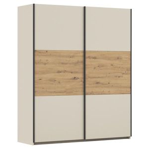 Rauch Möbel ŠAT. SKRIŇA S POSUV. DVERAMI, šampanská, dub artisan, 175/210/59 cm vyobraziť