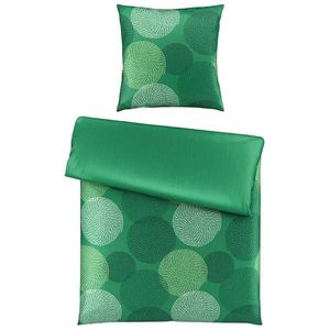 Novel POSTEĽNÁ BIELIZEŇ, satén, zelená, 200/200 cm - zelená vyobraziť
