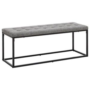 Xora LAVICA, kov, textil, 120/47/42 cm vyobraziť