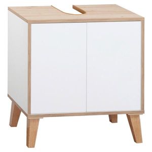 MID.YOU SKRINKA POD UMÝVADLO, biela, dub artisan, biela, dub artisan, 60/63/32, 5 cm vyobraziť