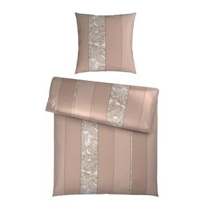 Dieter Knoll POSTEĽNÁ BIELIZEŇ, satén, béžová, 135/200 cm vyobraziť