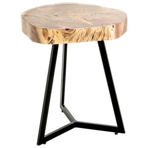 PRÍRUČNÝ STOLÍK, akácia, čierna, farba akácie vyobraziť