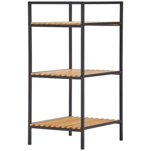 Xora REGÁL, hnedá, prírodná farba, čierna, železo, 39/70/32, 5 cm vyobraziť