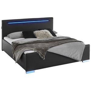 Boxxx ČALÚNENÁ POSTEĽ, 180/200 cm, čierna vyobraziť