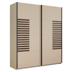 Rauch Möbel ŠAT. SKRIŇA S POSUV. DVERAMI, šampanská, tmavý dub, 181/210/62 cm vyobraziť