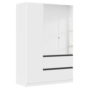 Rauch Möbel SKRIŇA S OTOČNÝMI DVERAMI, biela, 136/197/54 cm vyobraziť