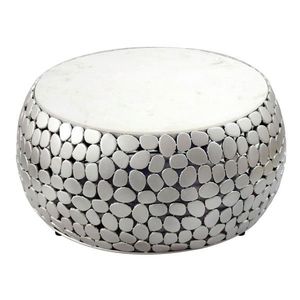 Livetastic KONFERENČNÝ STOLÍK, strieborná, kov, 66/32/66 cm vyobraziť