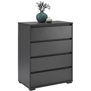 Carryhome KOMODA, antracitová, 80/103/48 cm vyobraziť