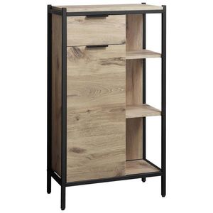 home24 STREDNE VYSOKÁ SKRINKA, farba duba, 60/105/30 cm vyobraziť