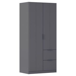 Rauch Möbel SKRIŇA S OTOČNÝMI DVERAMI, sivá, 91/197/54 cm vyobraziť