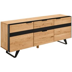 Landscape NÍZKA KOMODA, divoký dub, 181/62/42 cm vyobraziť