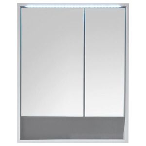 MID.YOU ZRKADLOVÁ SKRINKA, biela, 60/75/20 cm vyobraziť