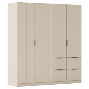 Rauch Möbel SKRIŇA S OTOČNÝMI DVERAMI, šampanská, 181/197/56 cm vyobraziť