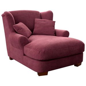 Sit & More XXL KRESLO, textil, tmavočervená vyobraziť