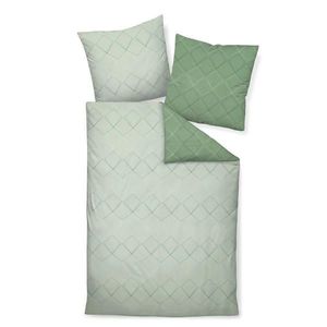 POSTEĽNÁ BIELIZEŇ, makosatén, zelená, 140/200 cm vyobraziť