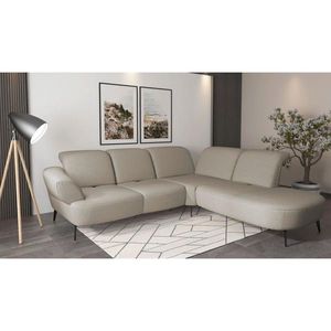 Sit & More ROHOVÁ SEDAČKA, textil, taupe vyobraziť