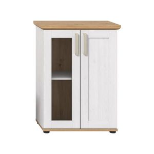 Livetastic VITRÍNA, farba smrekovca, dub artisan, 64/88/37 cm vyobraziť