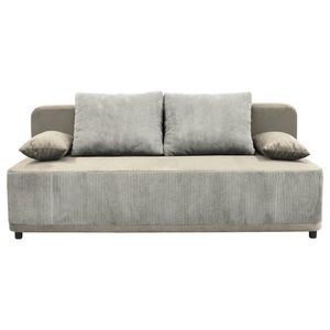 MID.YOU ROZKLADACIA POHOVKA, textil, krémová vyobraziť