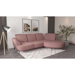 Sit & More ROHOVÁ SEDAČKA, textil, baklažánová vyobraziť