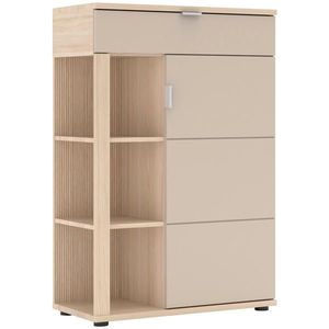 Stylife SKRINKA NA TOPÁNKY, farba duba, kašmírová, 80/119/38 cm vyobraziť