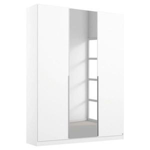 Rauch Möbel SKRIŇA S OTOČNÝMI DVERAMI, strieborná, biela, 136/229/54 cm vyobraziť