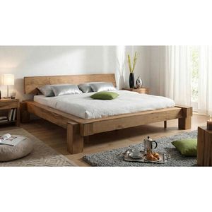 MID.YOU TRÁMOVÁ POSTEĽ, 180/200 cm, farba akácie vyobraziť