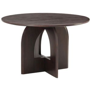 MID.YOU JEDÁLENSKÝ STÔL, mangové drevo, farba vlašského orecha, 120/120/76 cm vyobraziť