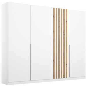 Rauch Möbel SKRIŇA S OTOČNÝMI DVERAMI, biela, dub artisan, 226/210/54 cm vyobraziť