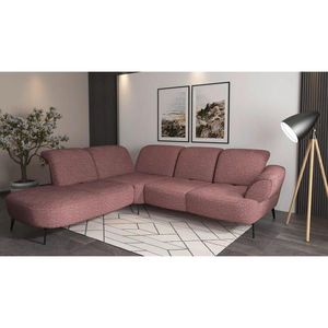 Sit & More ROHOVÁ SEDAČKA, textil, baklažánová vyobraziť