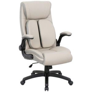 Cantus KANCELÁRSKE KRESLO, vzhľad kože, sieťovina, sivá, čierna, taupe vyobraziť