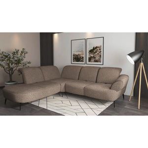 Sit & More ROHOVÁ SEDAČKA, textil, cappuccino vyobraziť