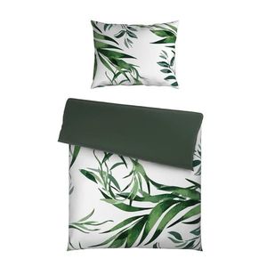 Novel OBOJSTRANNÁ POSTEĽNÁ BIELIZEŇ, satén, zelená, 140/200 cm vyobraziť