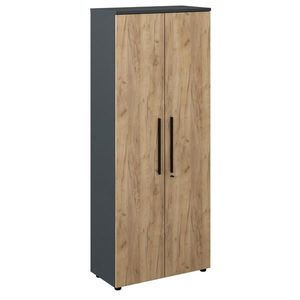 Voleo SKRINKA NA DOKUMENTY, antracitová, dub artisan, 80/196, 4/40 cm vyobraziť