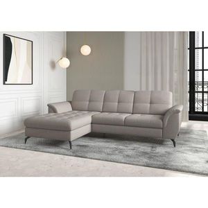 Sit & More ROHOVÁ SEDAČKA, textil, taupe vyobraziť