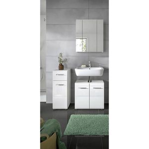 MID.YOU KÚPEĽŇA biela s vysokým leskom vyobraziť