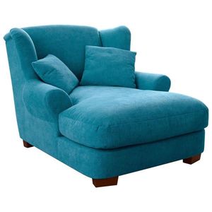 Sit & More XXL KRESLO, textil, svetlomodrá vyobraziť