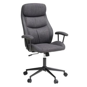 MID.YOU KANCELÁRSKE KRESLO, tkaná textília, sivá vyobraziť