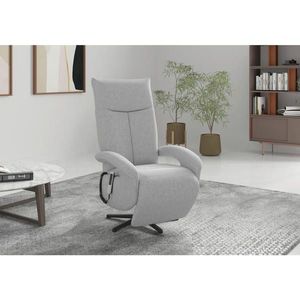 Sit & More RELAXAČNÉ KRESLO, textil, svetlosivá vyobraziť