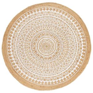 Linea Natura JUTOVÝ KOBEREC, 120 cm prírodná farba, biela vyobraziť