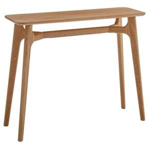 KONZOLOVÝ STOLÍK, farba duba, drevo, 100/35/80 cm vyobraziť