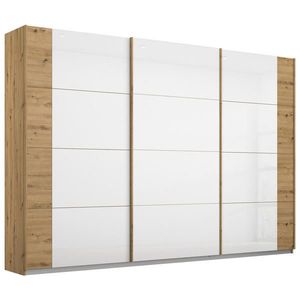 Rauch Möbel ŠAT. SKRIŇA S POSUV. DVERAMI, biela, dub artisan, 271/210/62 cm vyobraziť