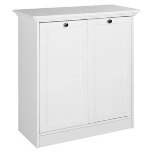 Carryhome KOMODA, biela, 80/90/35 cm vyobraziť